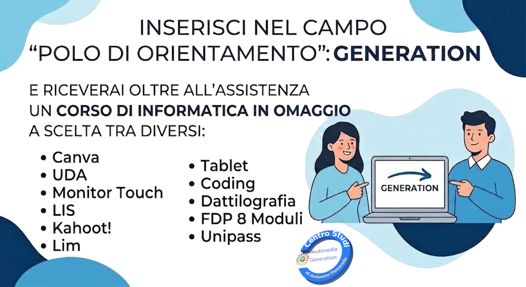 corsi omaggio per l'iscrizione ad un corso di laurea