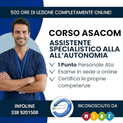 Corso di formazione professionale per ASACOM